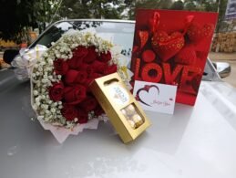 Large Blooms of Love bouquet