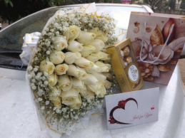 White luxury bouquet