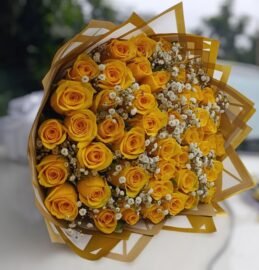 Medium York yellow bouquet