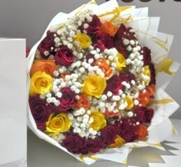 Mini mixed roses